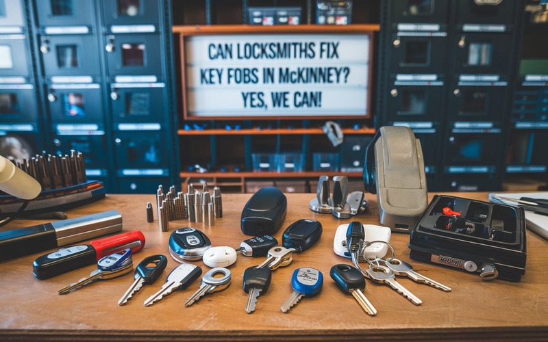 Can Locksmiths Fix Key Fobs in McKinney